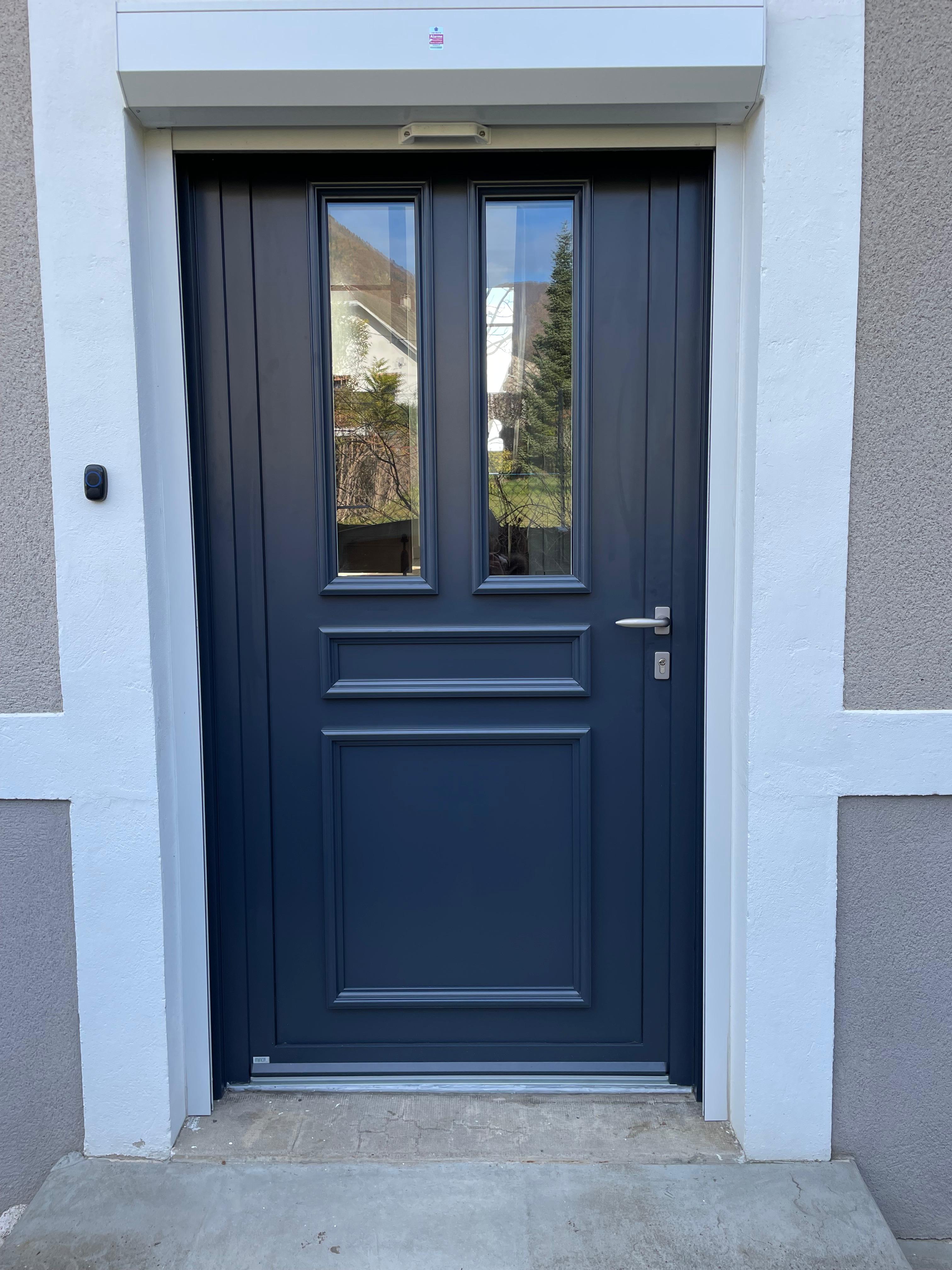 Porte-fenêtre PVC intérieur